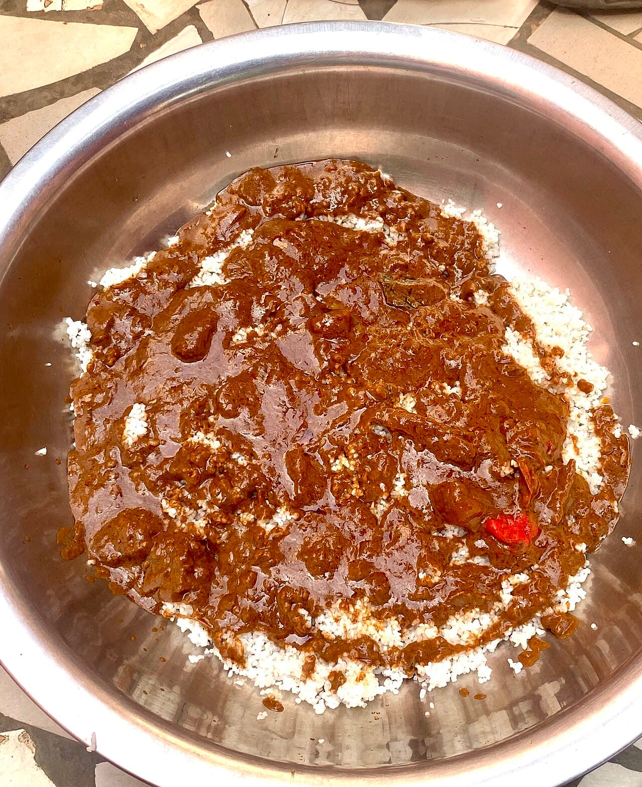 Le mafé à la sauce d’arachide