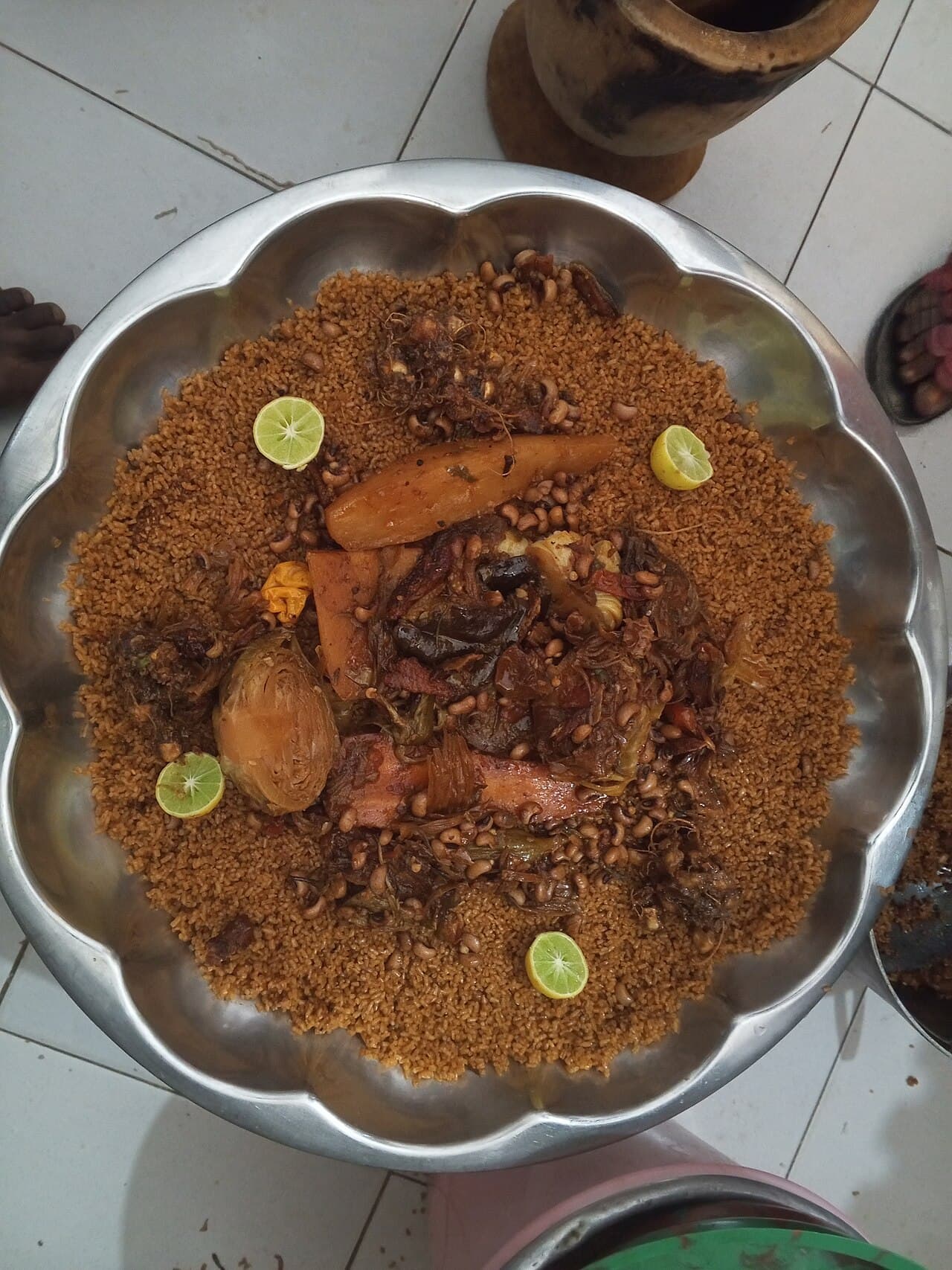 Un riz au poisson fumé