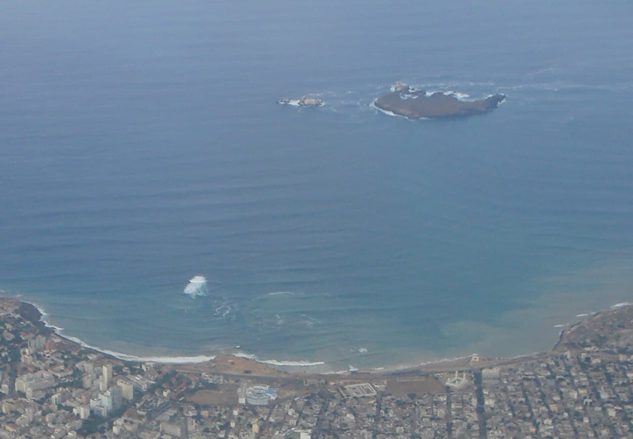 Les îles vues du ciel
