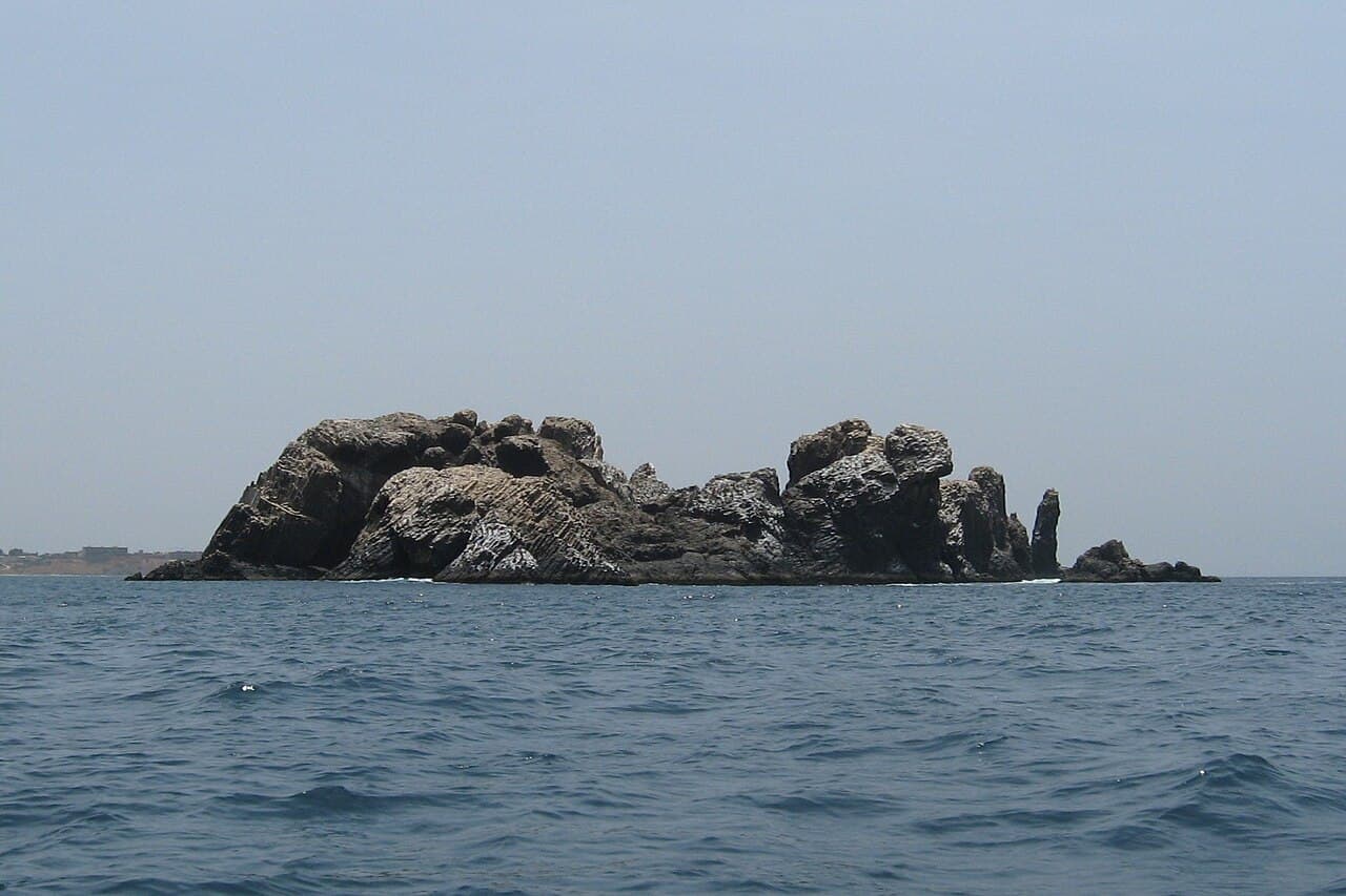 Les îlots au large de Dakar