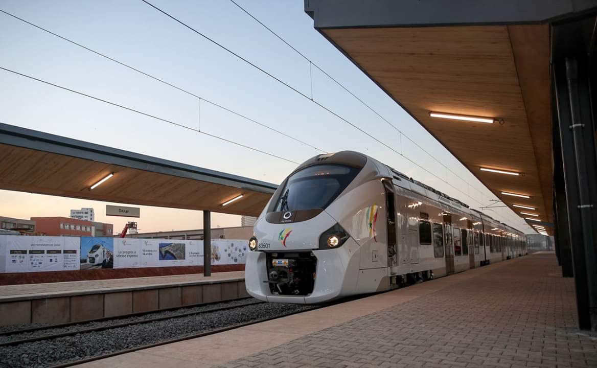 Trajet en TER jusqu’à Diamniadio