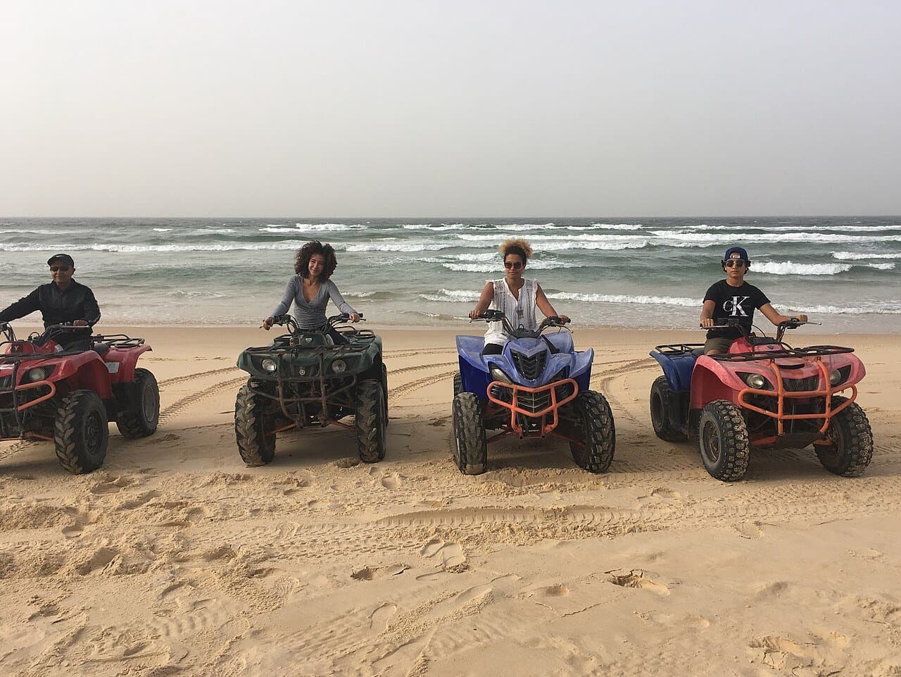 Quad ou 4x4 dans les dunes