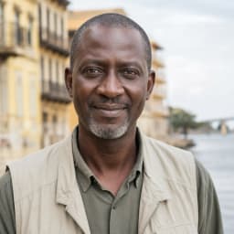 Portrait de Mamadou Bâ