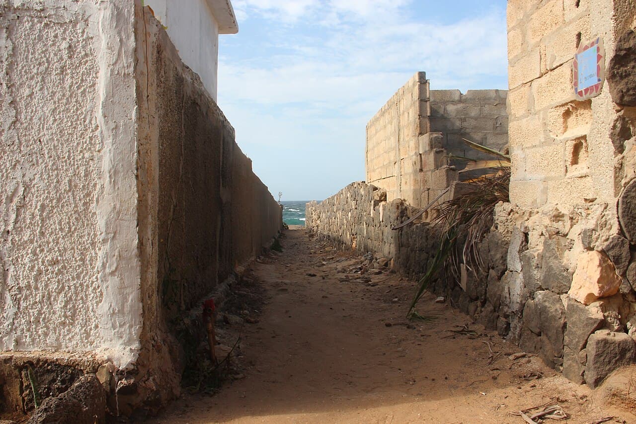 Île de Ngor en pirogue