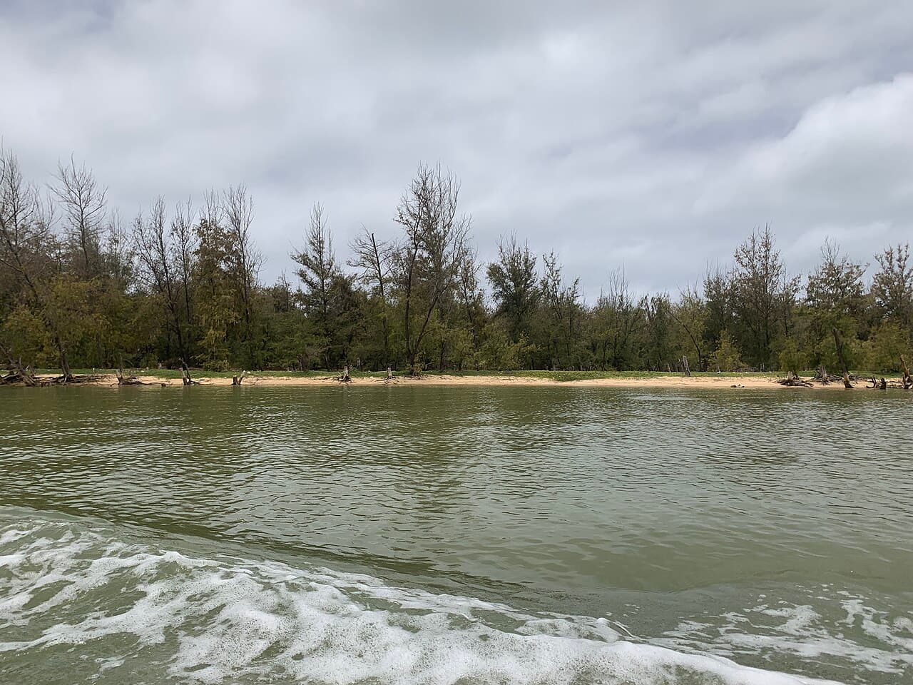 Langue de Barbarie en pirogue